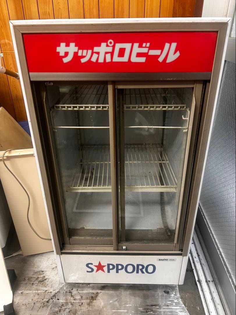 業務用冷蔵庫 サッポロビール SANYO SMR-60F No.204317