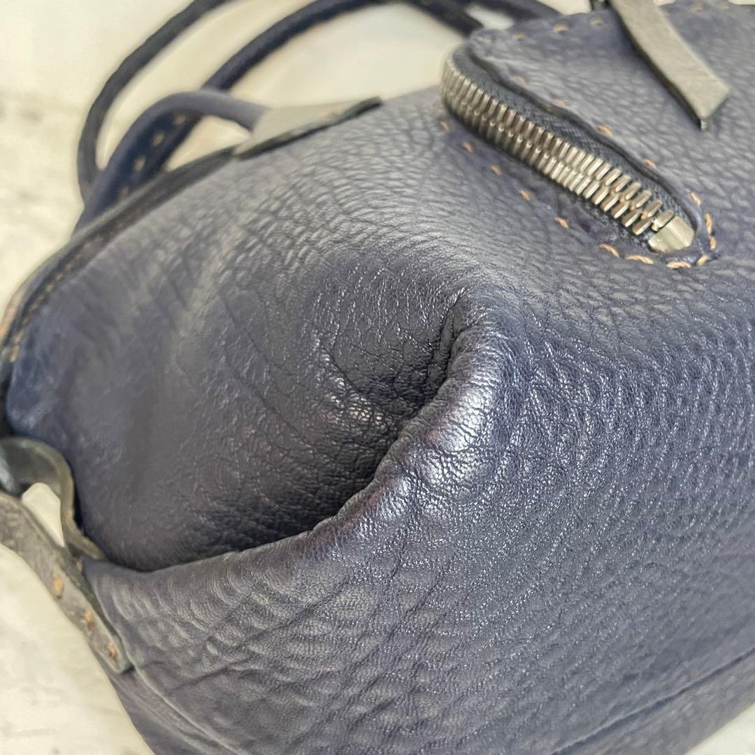 【美品】エンリーベグリン HENRY BEGUELIN レザー ショルダーバッグ