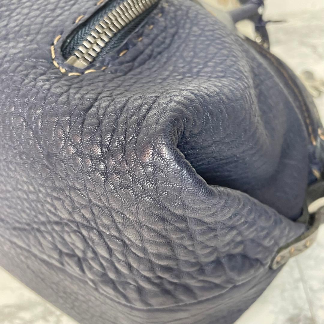 【美品】エンリーベグリン HENRY BEGUELIN レザー ショルダーバッグ