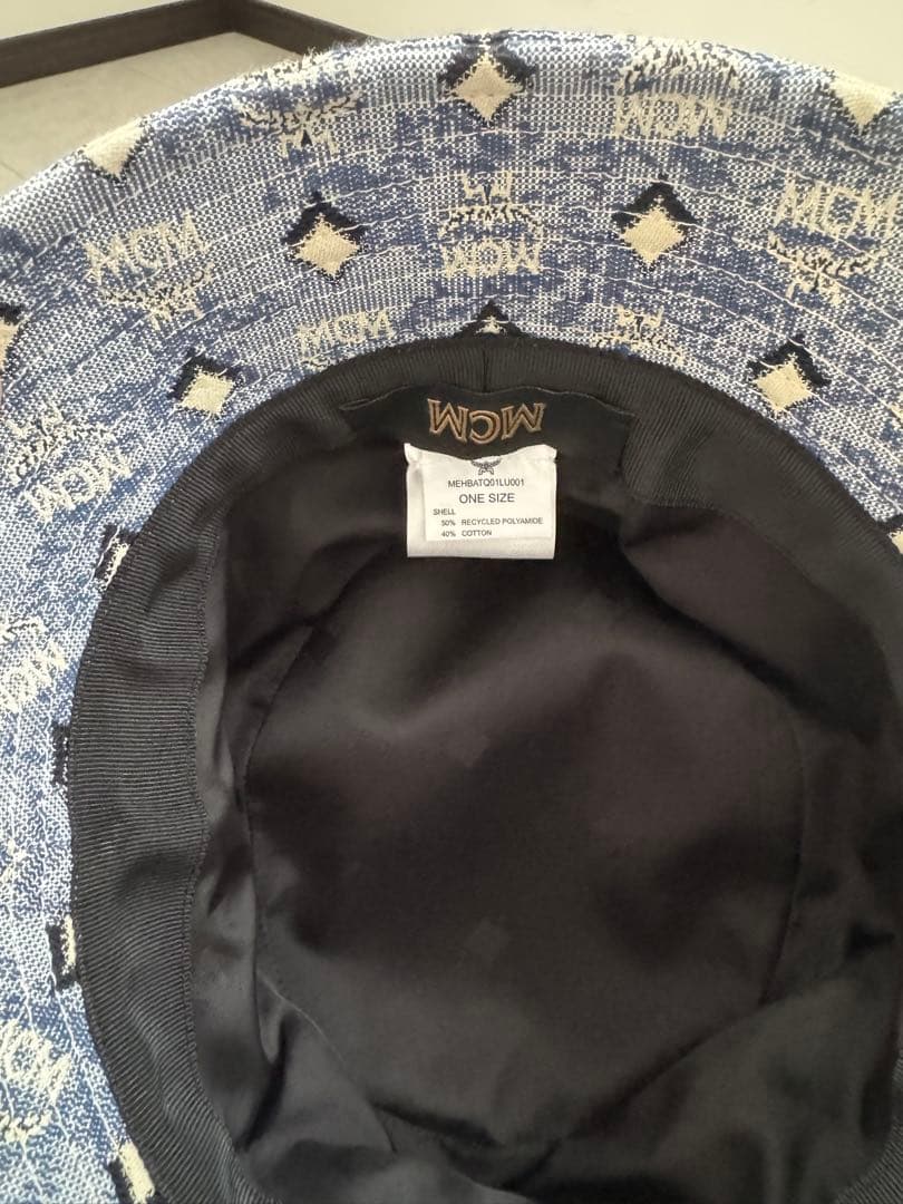 mcm デニムバケットハット