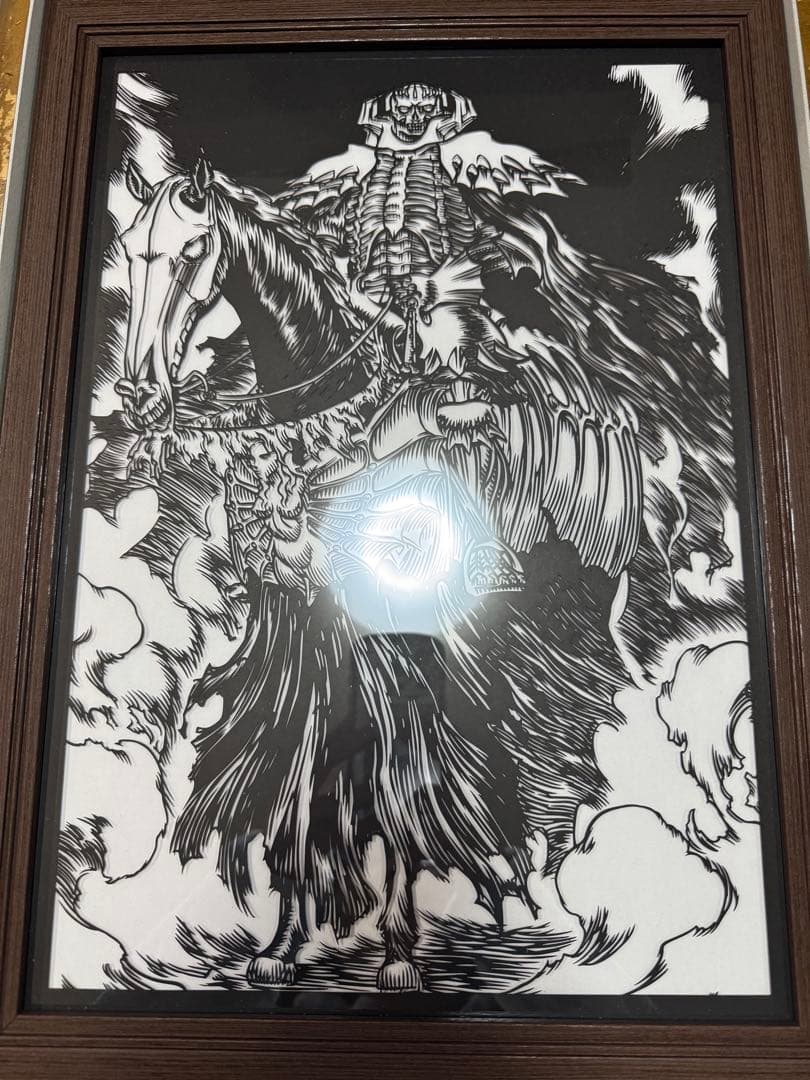 か*ぱ様 大ベルセルク展 伽羅切絵 髑髏の騎士