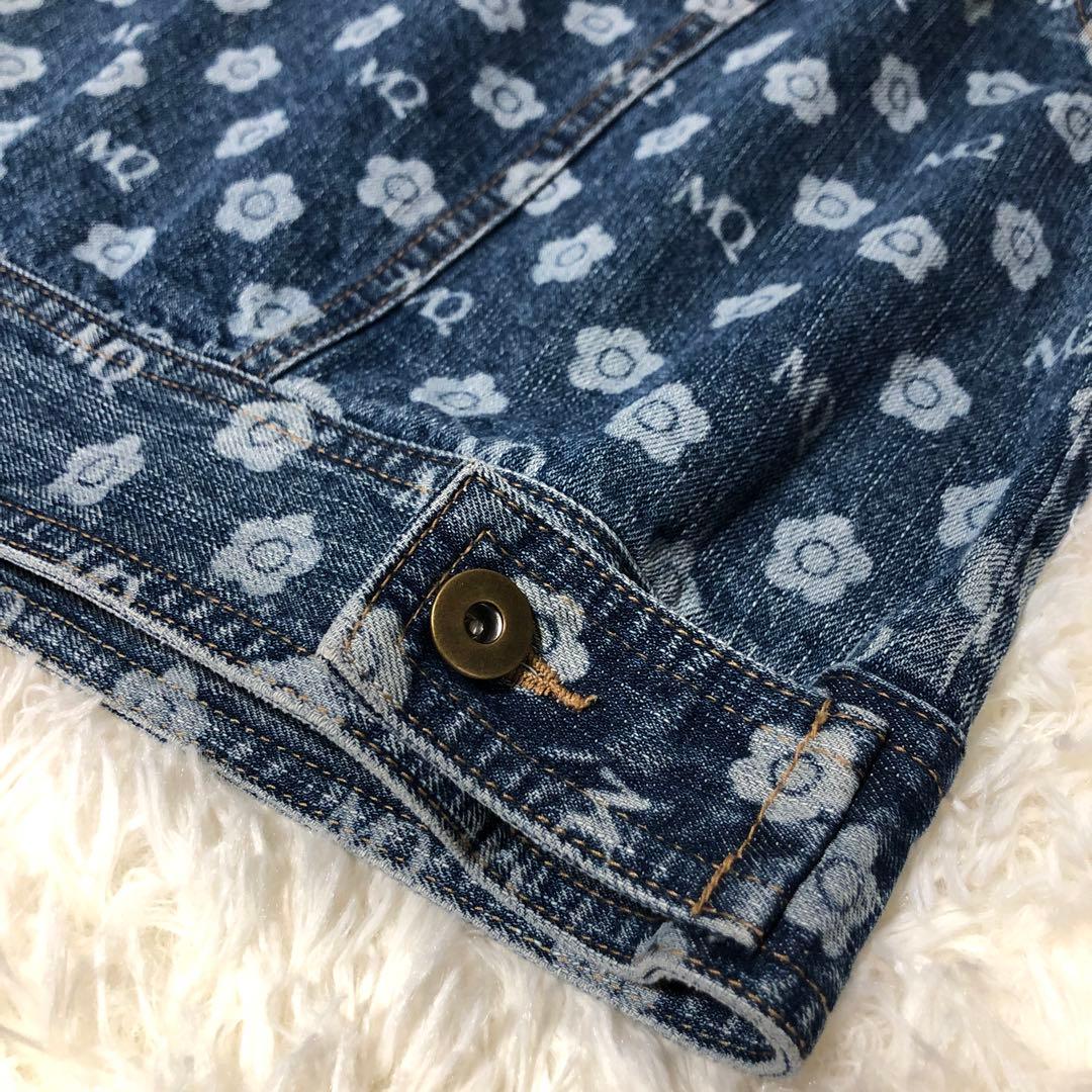 大人気商品！！♦︎マリークワント デニムジャケット　総柄