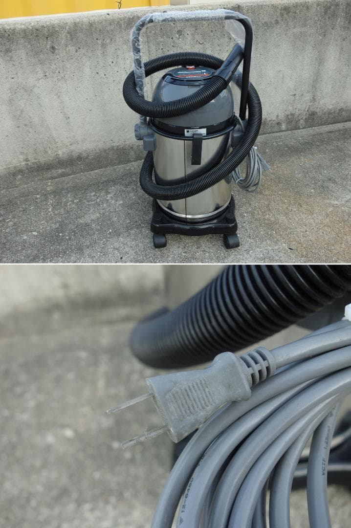 【中古】K▼東芝 業務用 掃除機 電機集塵機 乾湿両用 (38730)