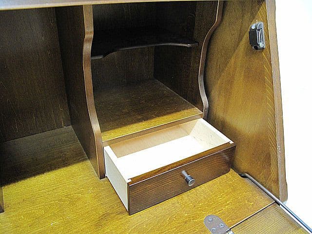 カリモク 「コロニアル」 ライティングビューロー 　書斎机/ライティングデスク