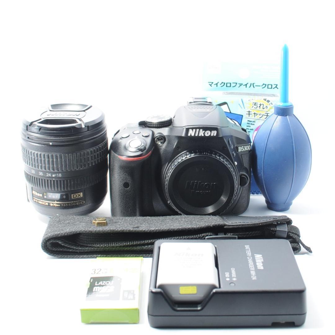 家族写真を綺麗に❗️Nikon D5300✨Wi-Fiでスマホ転送 すぐに使える