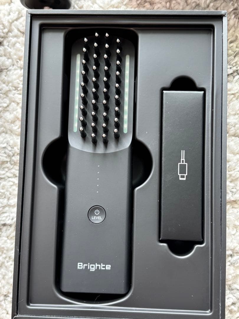 【☆ＲＹＯ☆】エレキブラシ　Brighte 美顔器 レベル調整機能付き