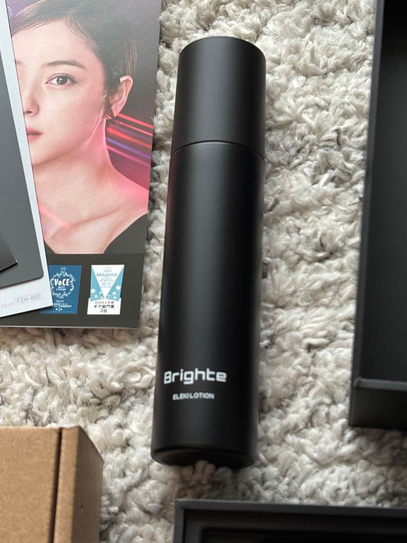 【☆ＲＹＯ☆】エレキブラシ　Brighte 美顔器 レベル調整機能付き