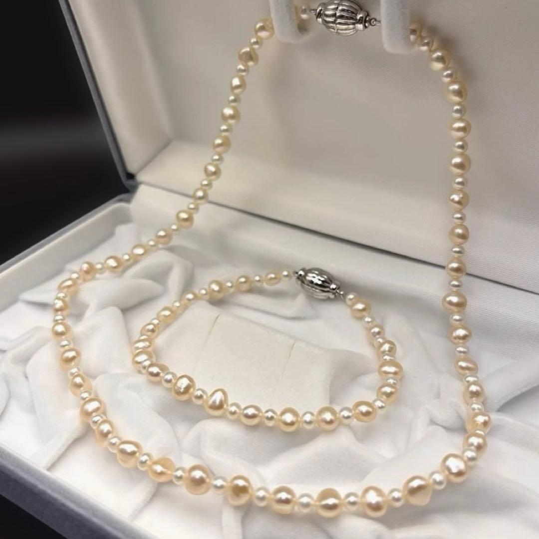 希少✨美品✨ミキモト　PERLITA 　パール　ネックレス　ブレスレット