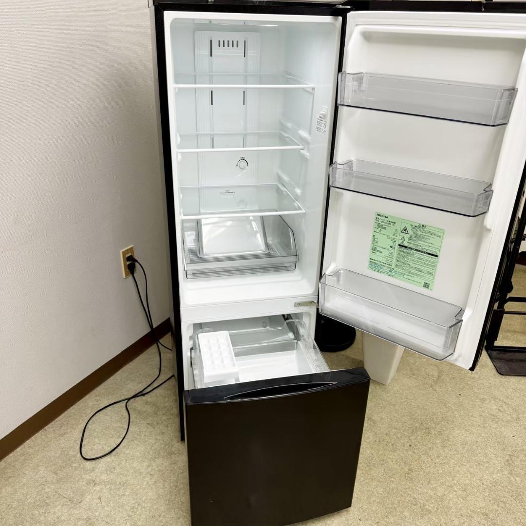 TOSHIBA 冷蔵庫 小型 一人暮らし 170L 2023年製 KR0102