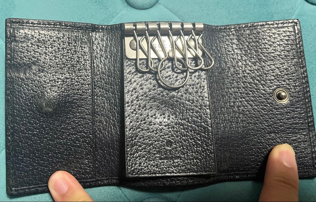 GUCCI グッチ 6連キーケース オフィディア シェリーライン