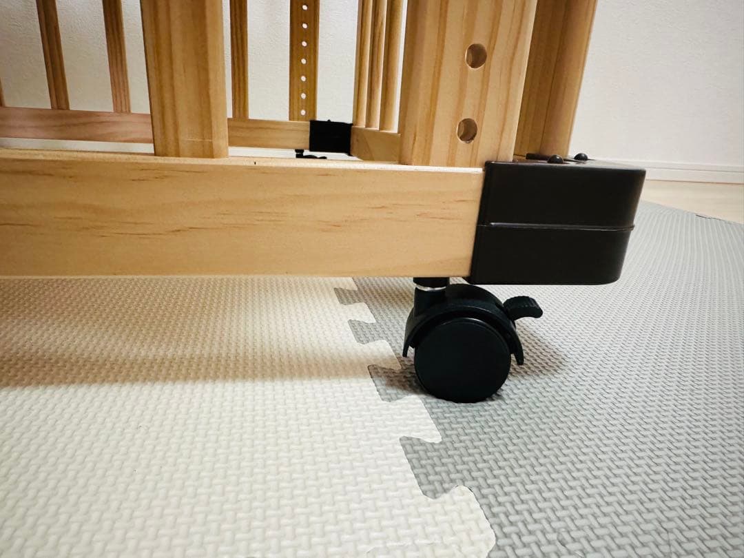 【美品★感染症対策◎】ベビーベッド　RiZKiZ 120×70のベビー布団◎