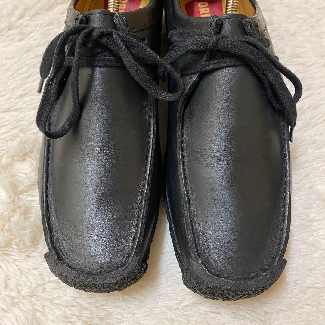 未使用級 クラークス ナタリー　ブラック　クレープソール　レザー　モカシン