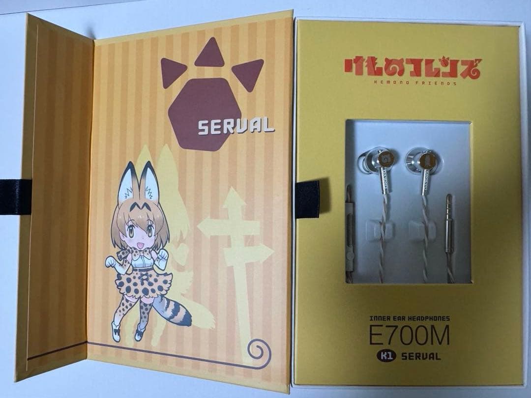 【最短当日匿名発送】ONKYO E700M イヤホン けものフレンズコラボ K1