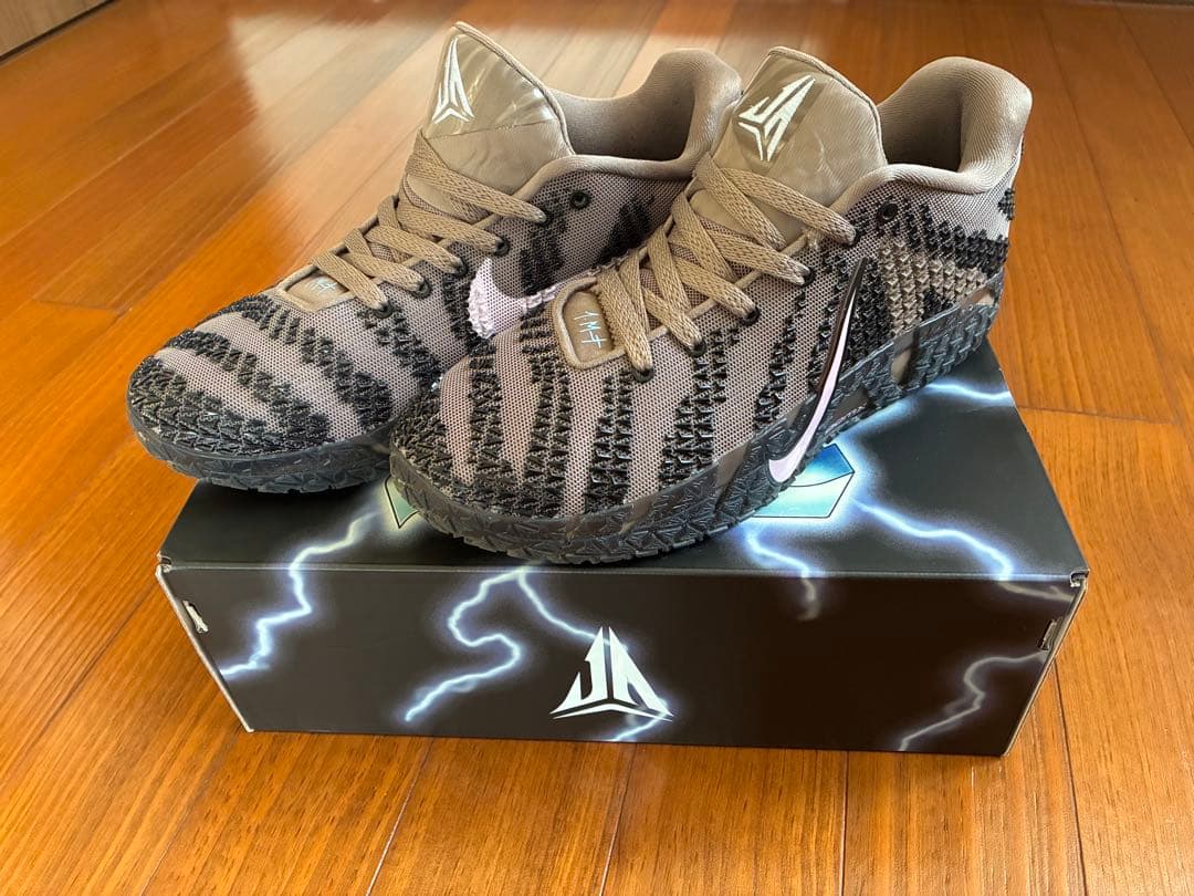 シューズ(男性用) Nike JA 3 EP 9.5 Mink Brown/Pink Foam