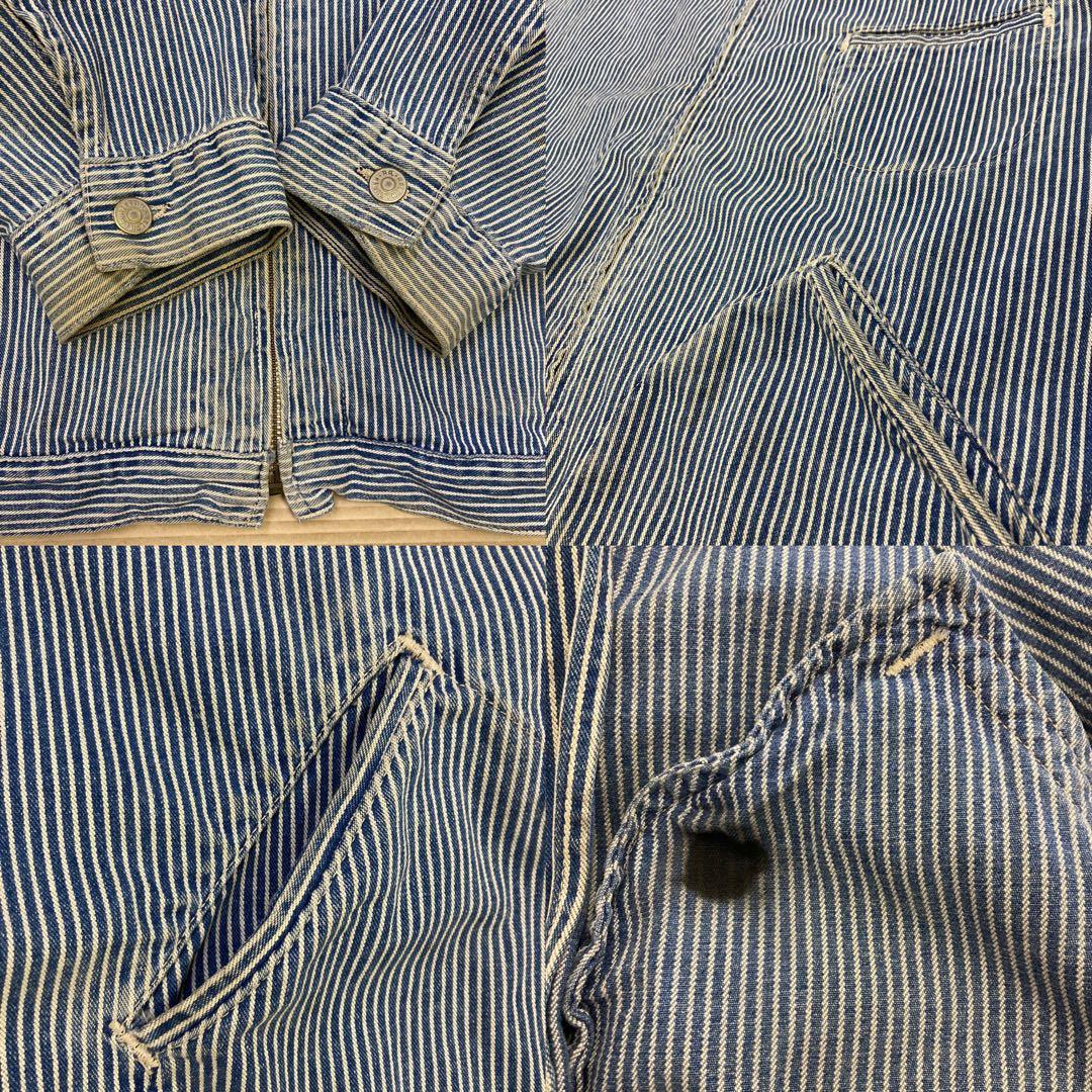 RRL ダブルアールエル 90's ヒッコリーストライプ 三つ星 ジャケット