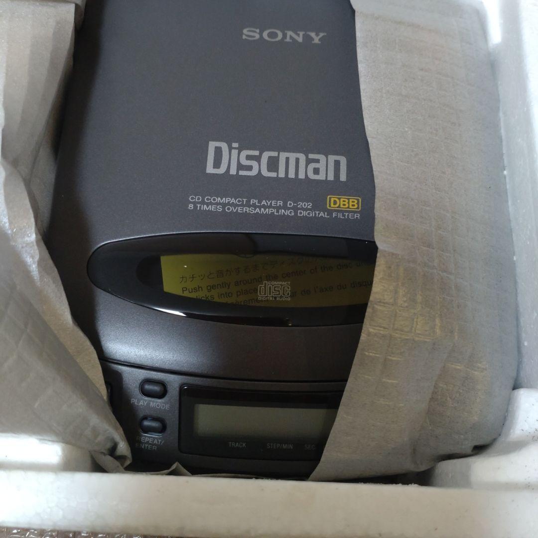 Sony Discman D-202 ポータブルCDプレーヤー 新品未使用