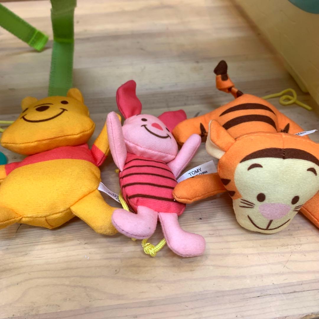 ☆超美品☆ タカラトミー くまのプーさんえらべる回転6WAYジムにへんしんメリー