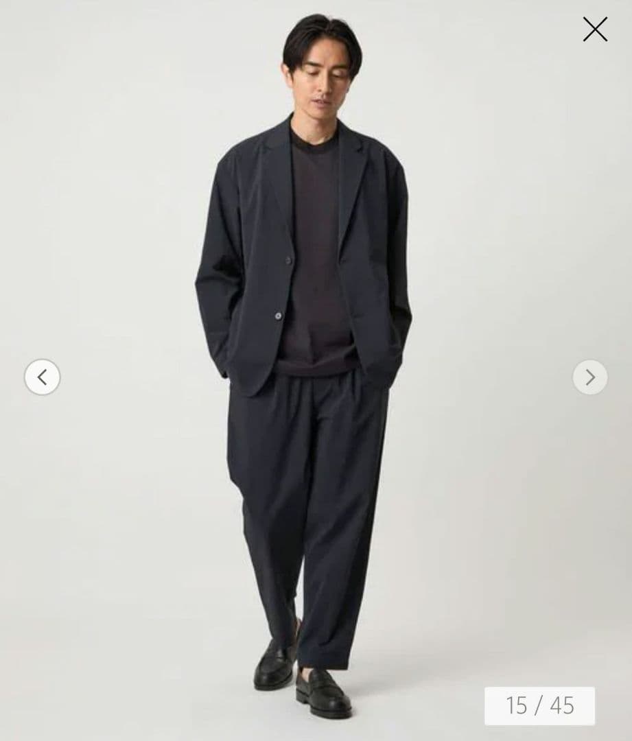 極美品★ユナイテッドアローズ　360°MASTER バルーン イージーパンツ　L