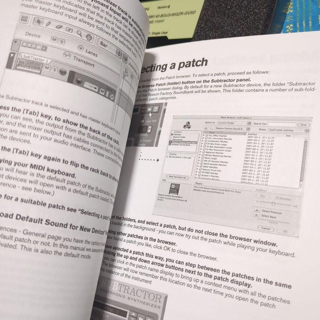 レトロ　Propellerhead Reason 4