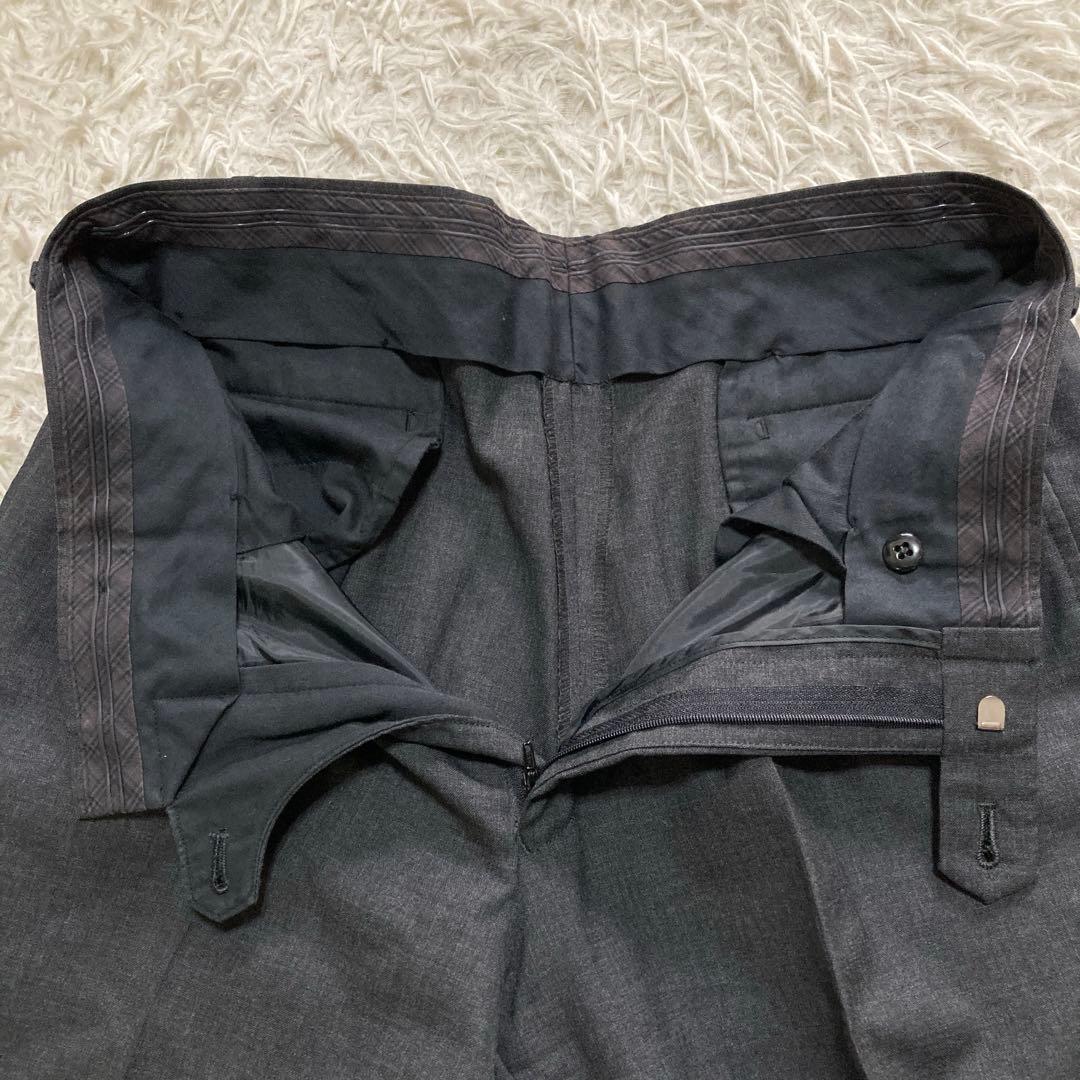 バーバリー セットアップ スーツ L ノバチェック ビジネス ブラック