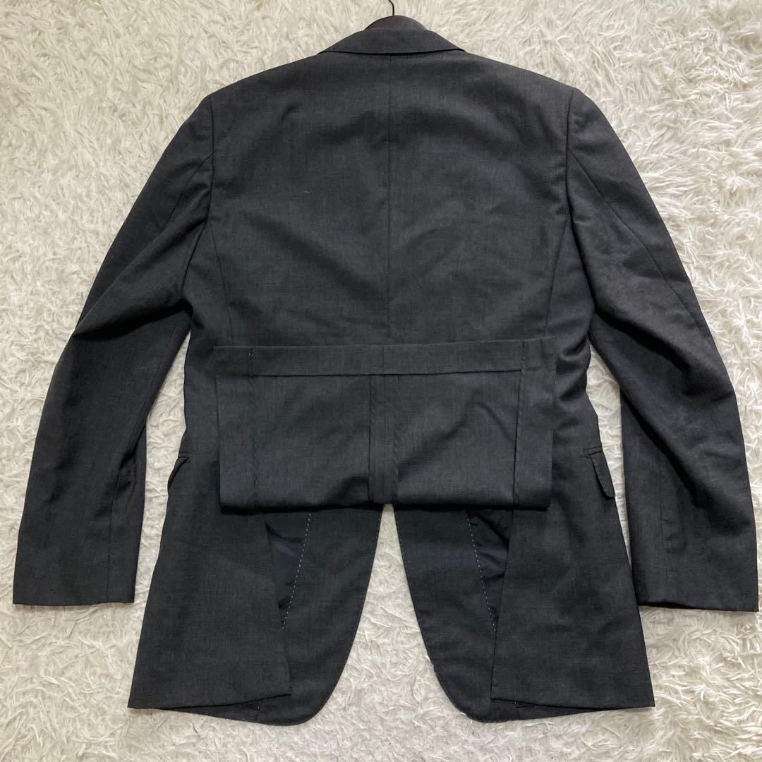 バーバリー セットアップ スーツ L ノバチェック ビジネス ブラック