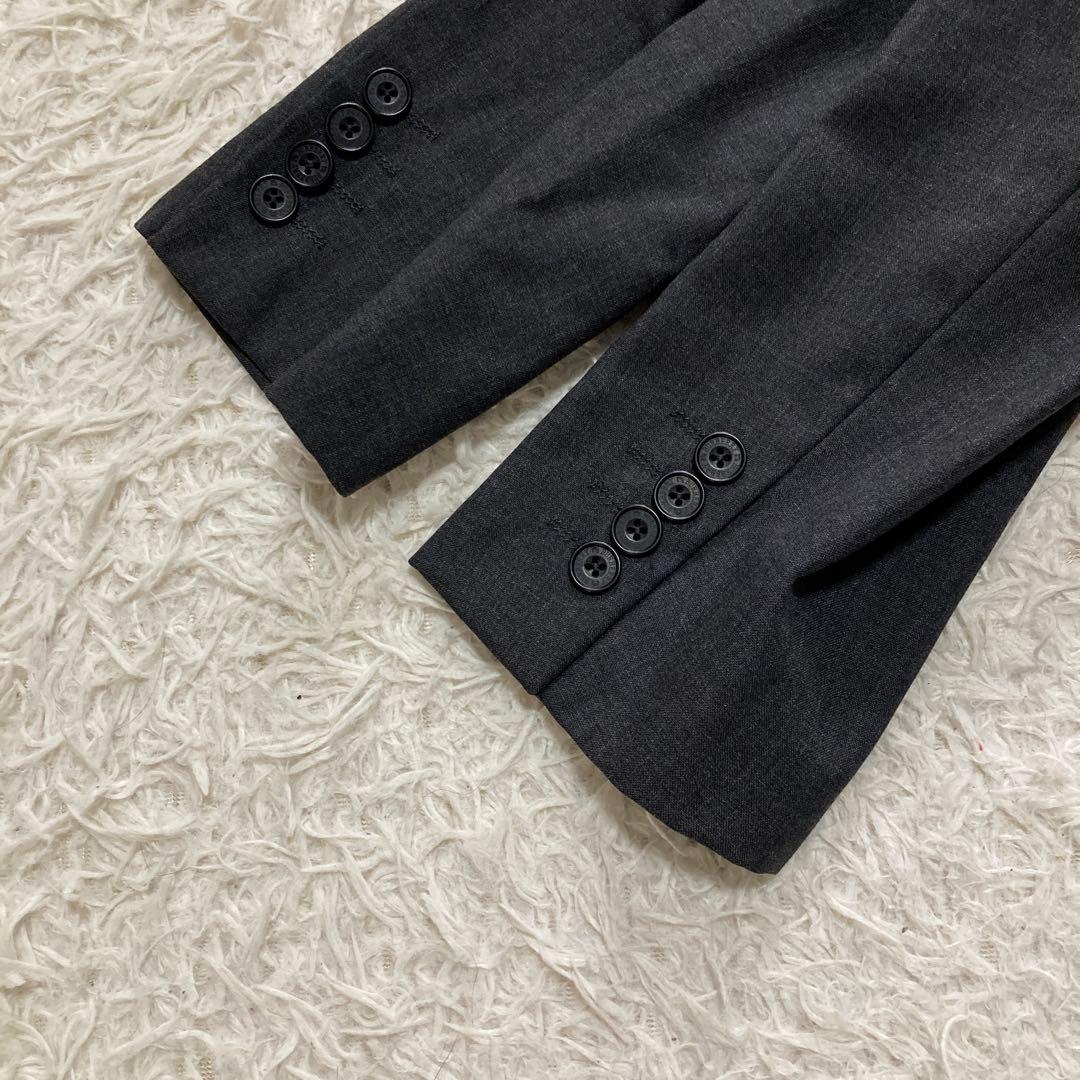 バーバリー セットアップ スーツ L ノバチェック ビジネス ブラック