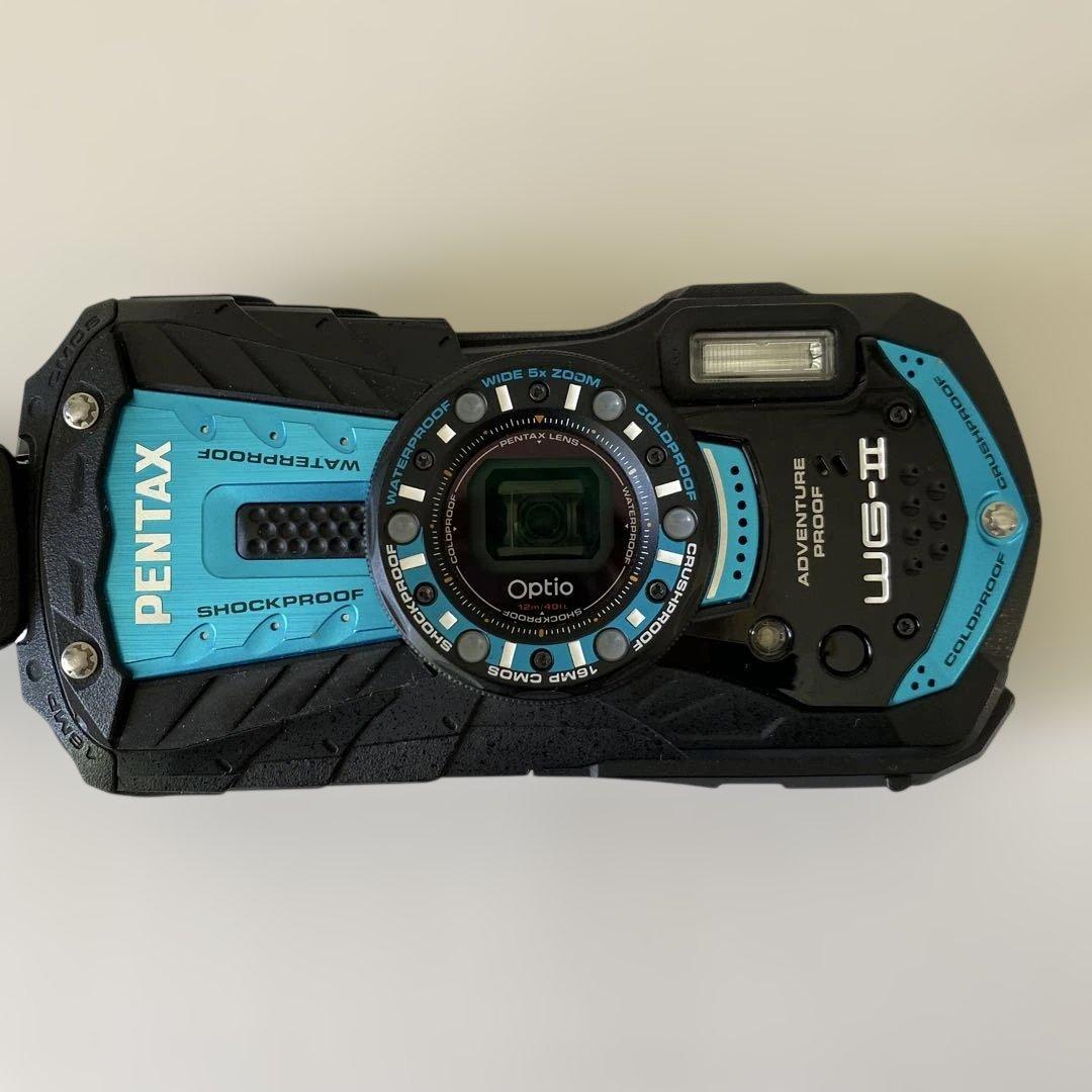 中古美品　PENTAX Optio WG-2 防水デジタルカメラ