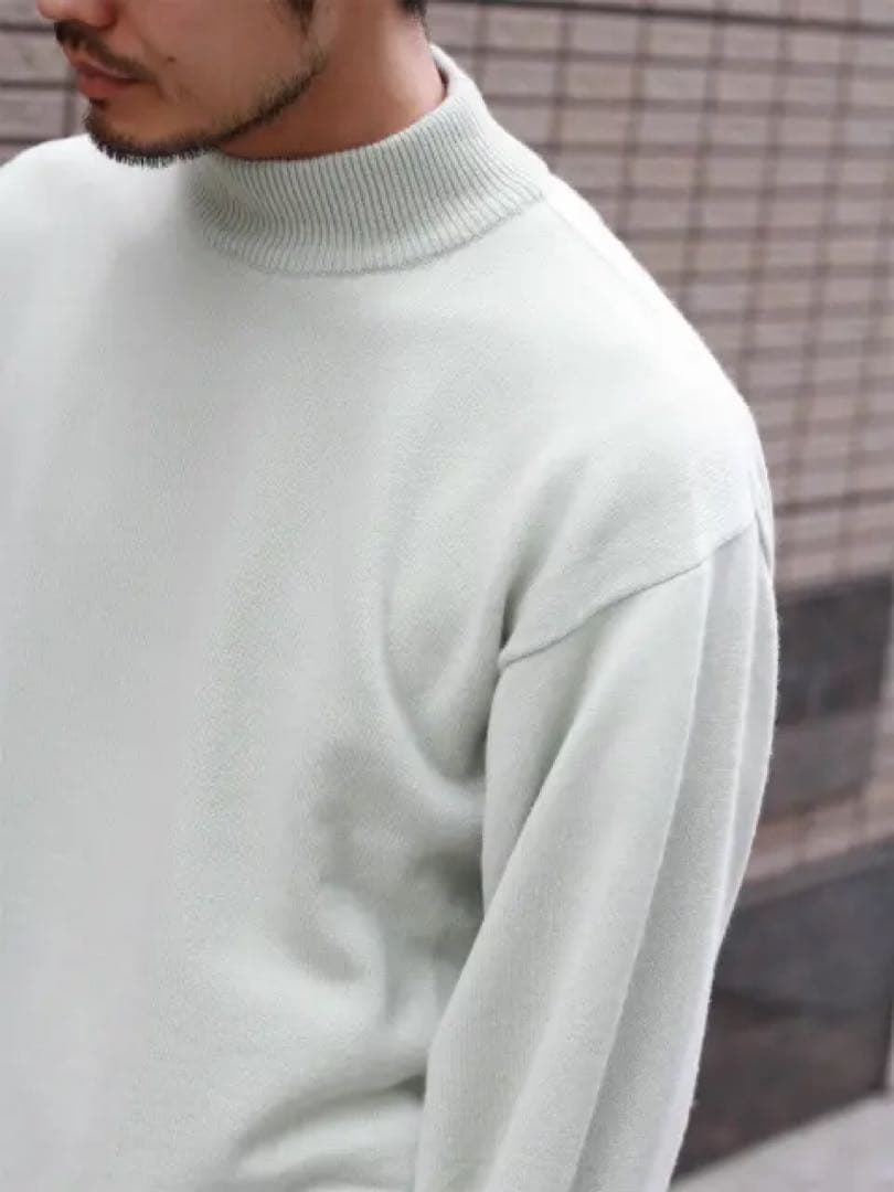 お得　ヘリル19awカシミアモックセーター