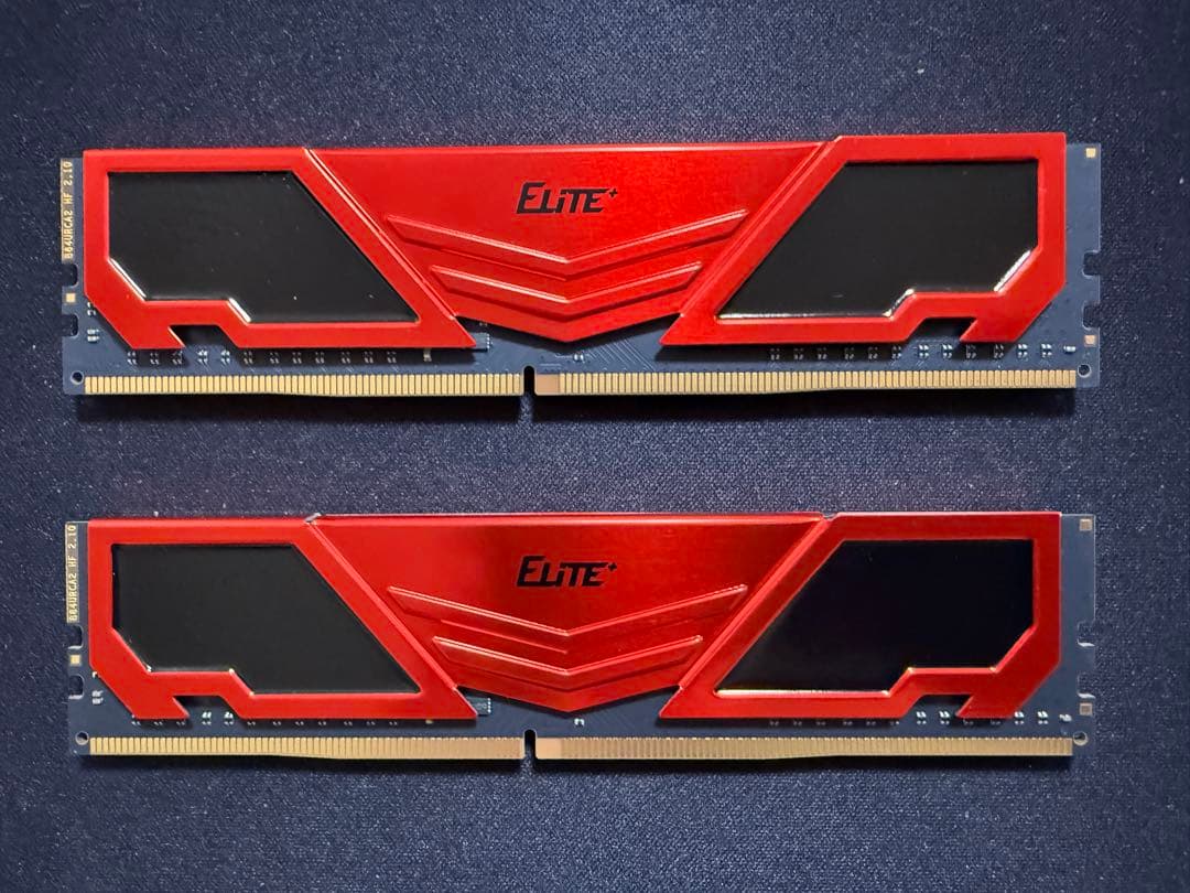 TEAMGROUP Elite DDR4 8GB×2枚 3200MHz メモリー
