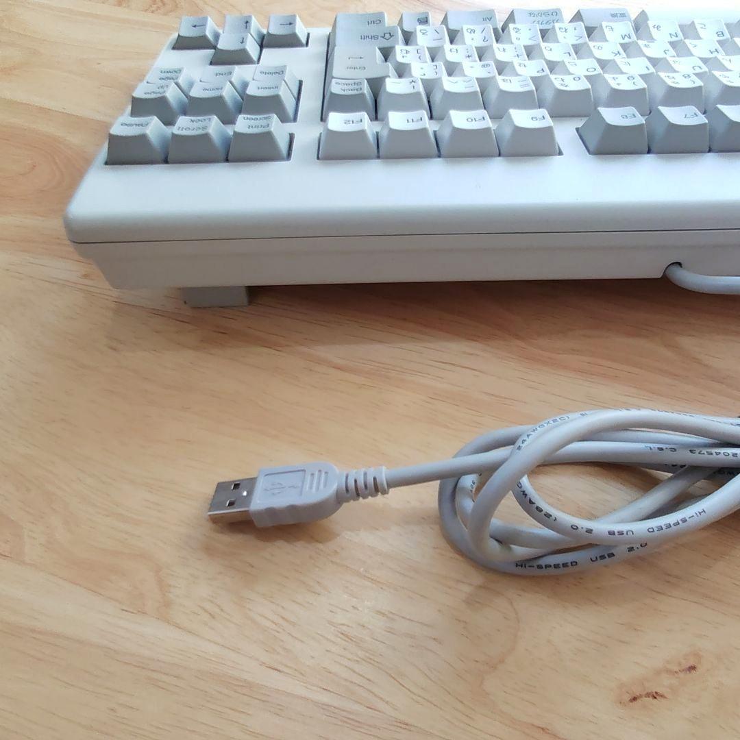 東プレ REALFORCE 91Uホワイト 日本語キーボード