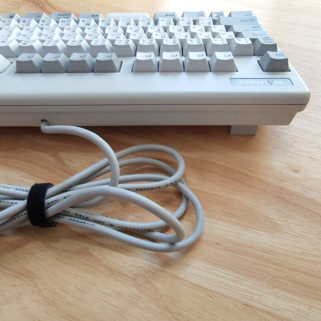 東プレ REALFORCE 91Uホワイト 日本語キーボード