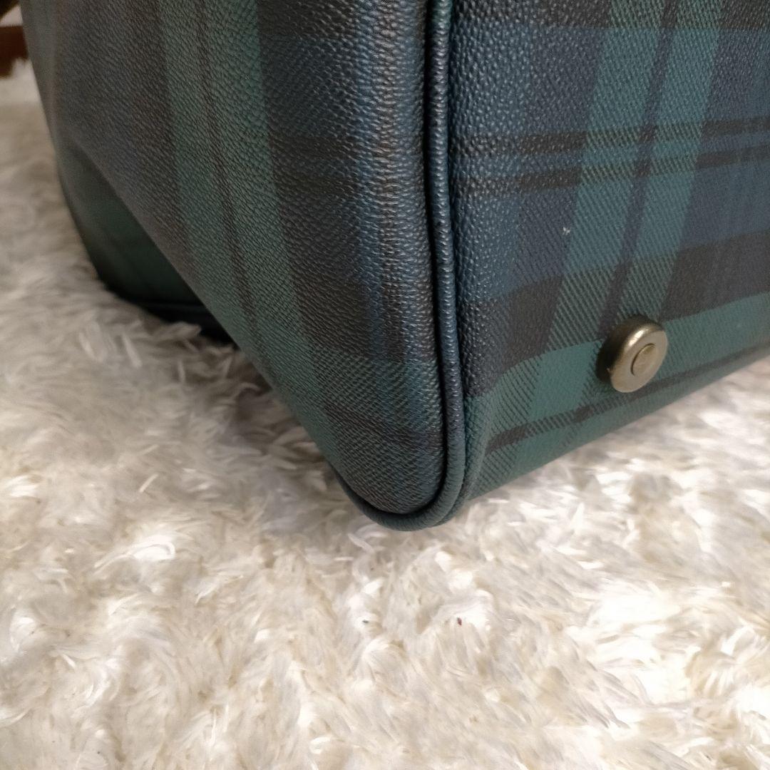 けん希少ポロラルフローレン ボストンバッグ　2way PVC レザー大容量