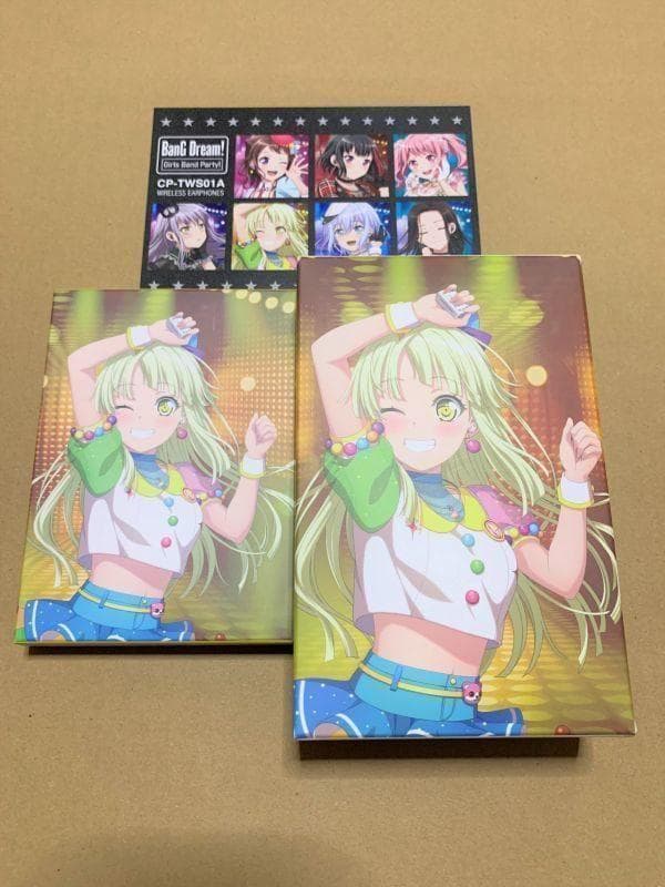 ワイヤレスイヤホン＆ワイヤレス充電器 バンドリ！ ハロハピ