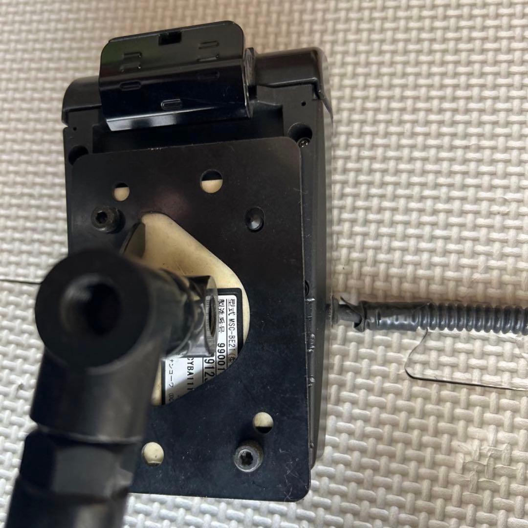 MITSUBA ETC車載器MSC-BE21 ハンドル取付ステー付き。