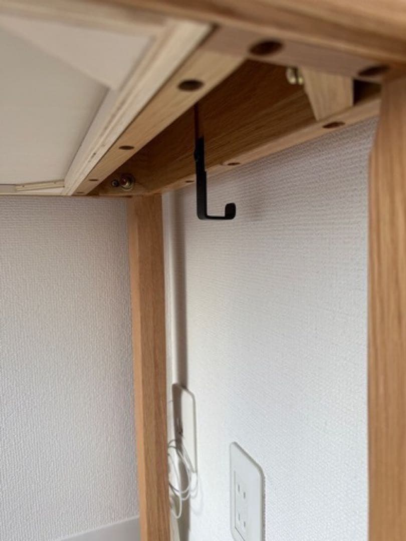 【美品】無印良品オーク材デスク 引き出し2つ付き