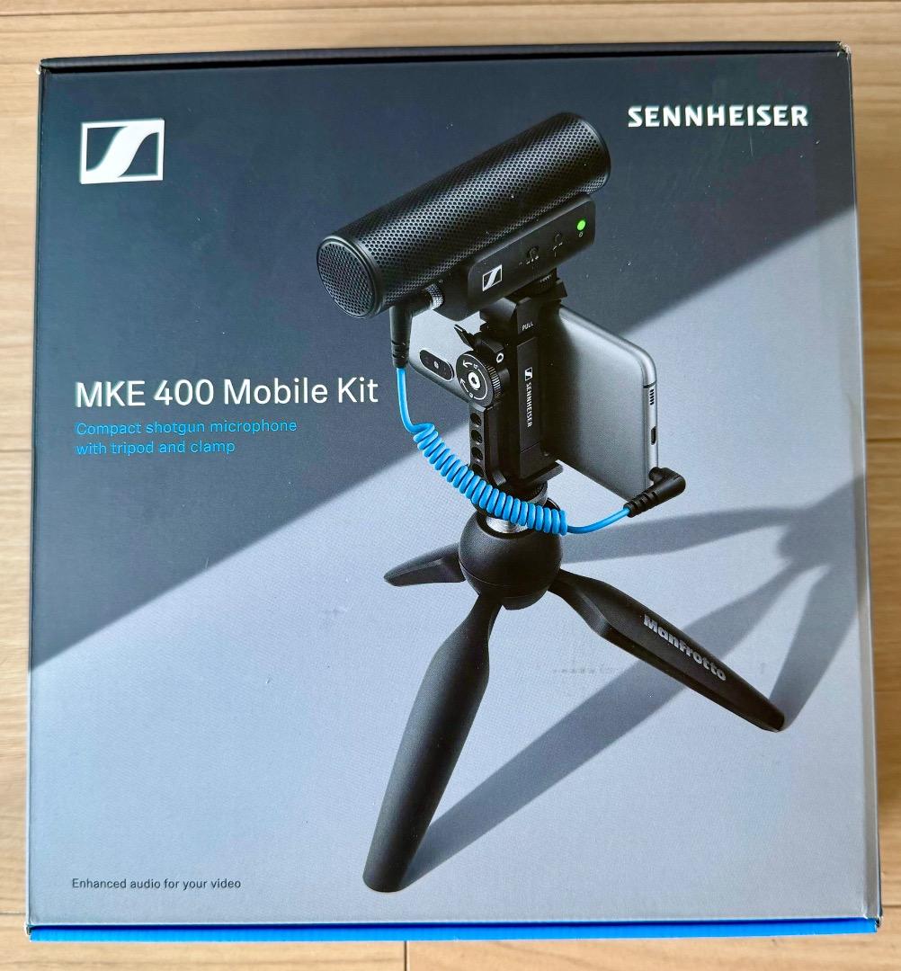 配信機器・PA機器・レコーディング機器 Sennheiser MKE 400 Mobile Kit