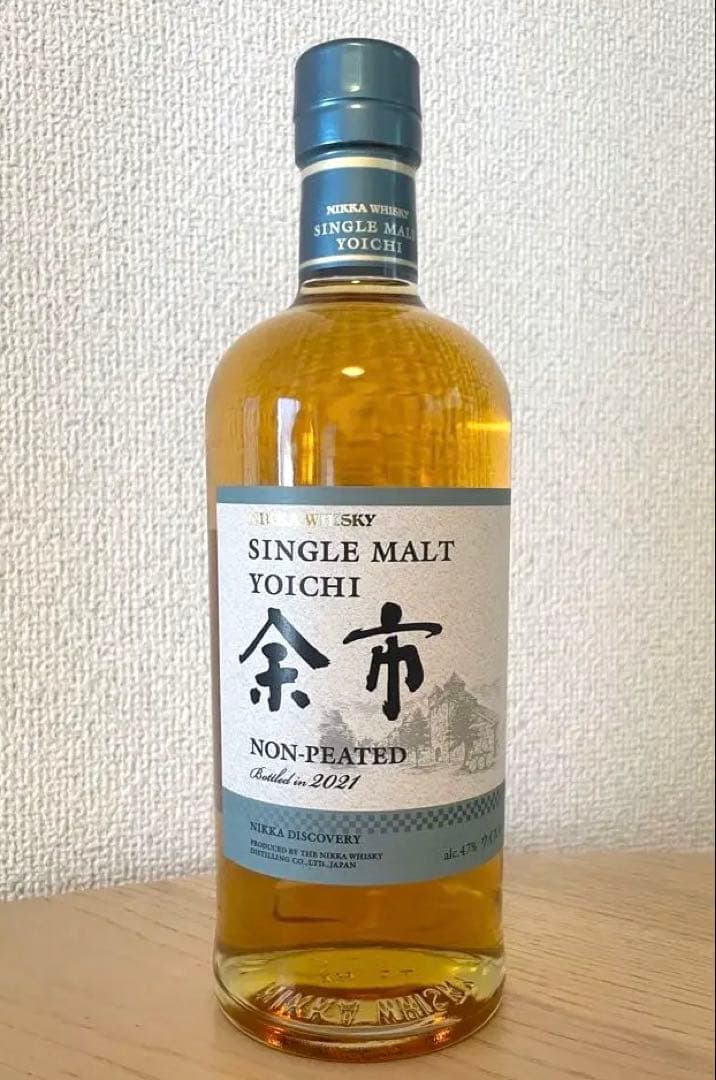 【未開栓】NIKKA ニッカ 余市 ノンピーテッド2021年限定品