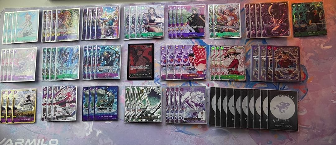 緑紫ルフィ　フルパラ　パーツ付き