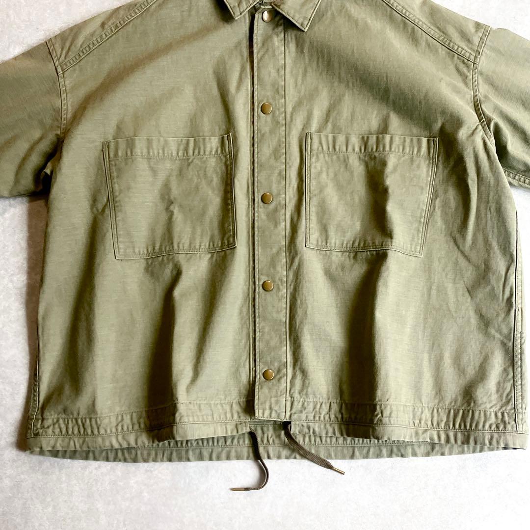 美品 ジャーナルスタンダードluxe バックサテンミリタリーブルゾン ジャケット