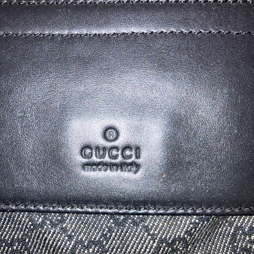 専用　良品　グッチ ボディバッグ GG キャンバス レザー ウエストポーチ