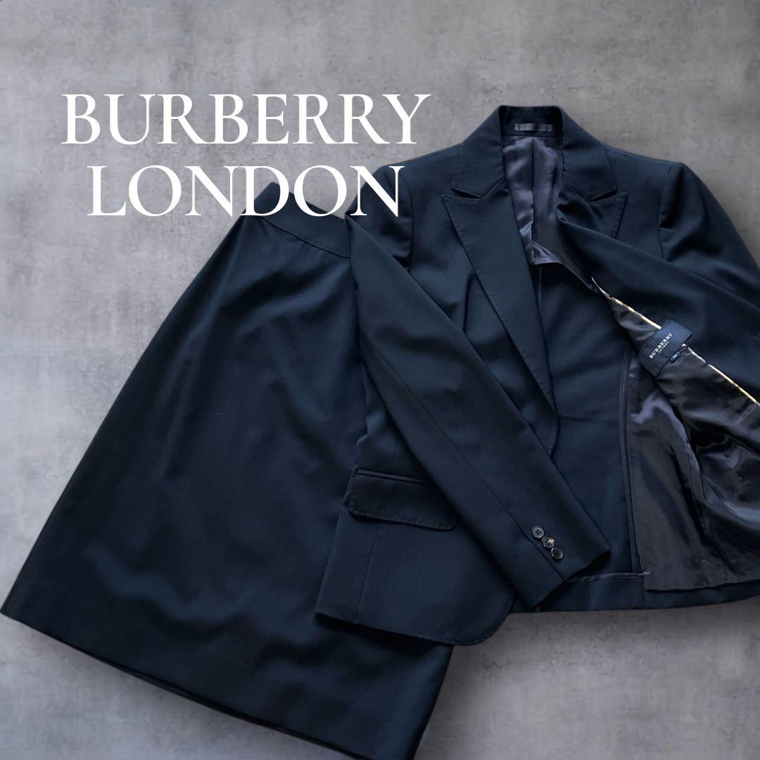 BURBERRY　LONDON 濃紺　スーツセット（ジャケットとスカート）　38
