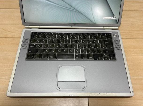MacBook本体 PowerBook G4 550MHz 512Mb