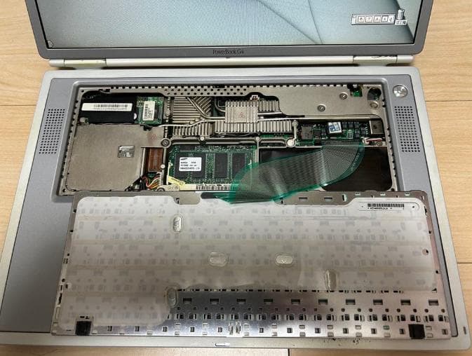 MacBook本体 PowerBook G4 550MHz 512Mb