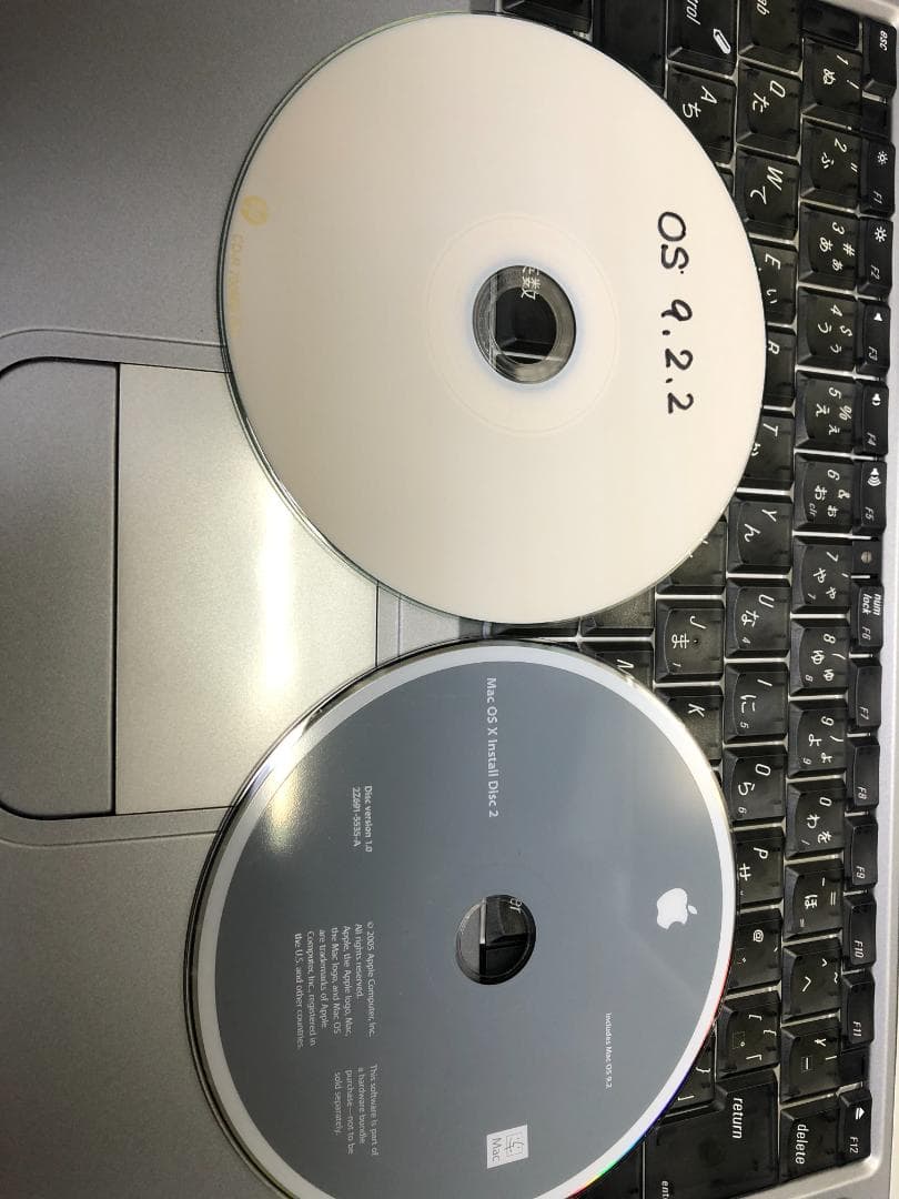 MacBook本体 PowerBook G4 550MHz 512Mb