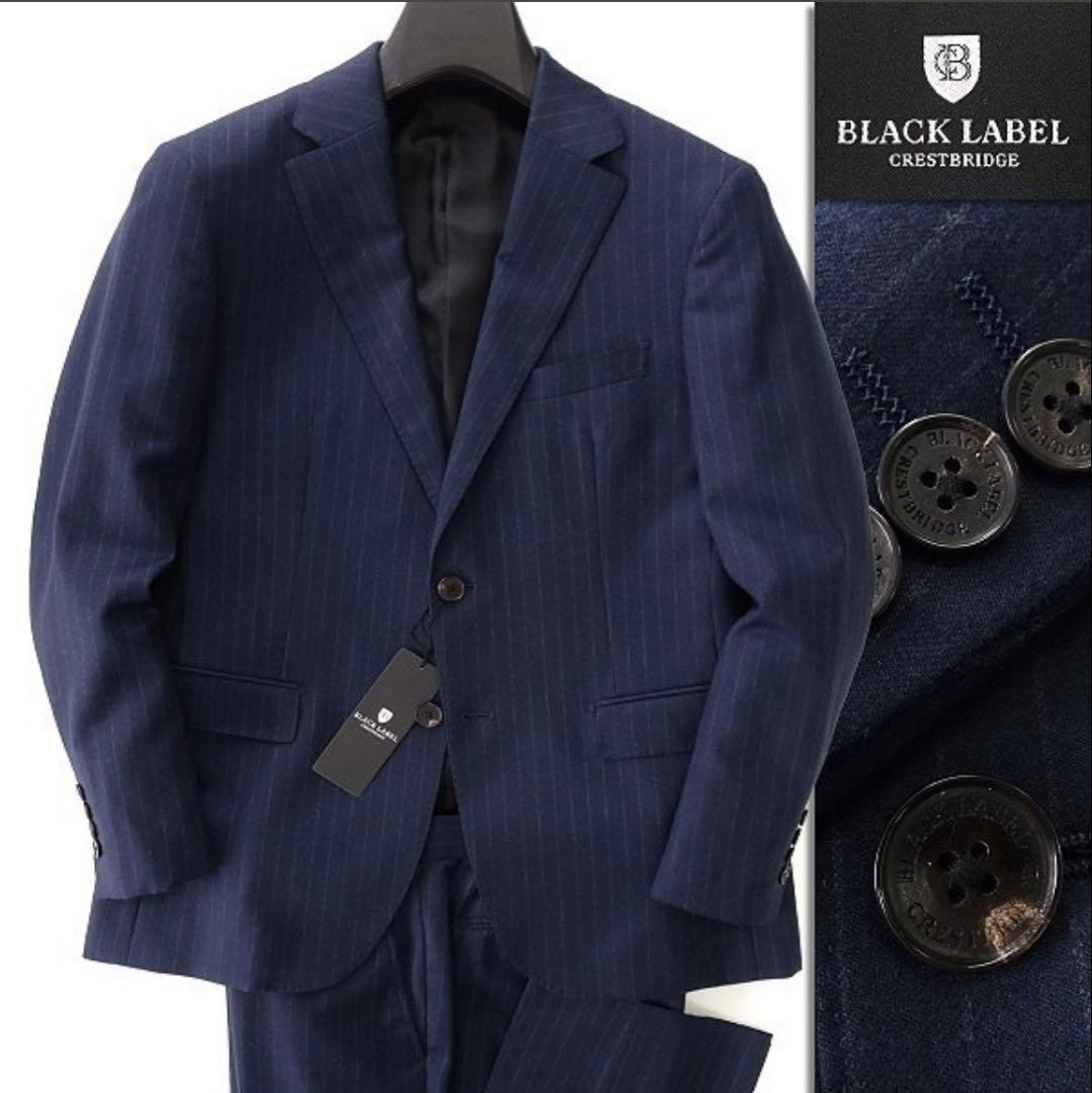 新品 BLACKLABELCRESTBRIDGE 紺ストライプスーツ99000円