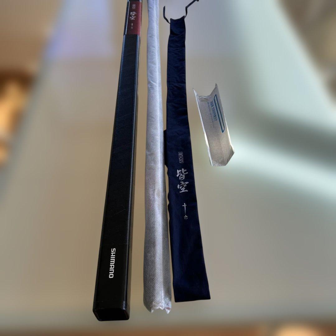 超美品！シマノ 飛天弓 皆空１６尺