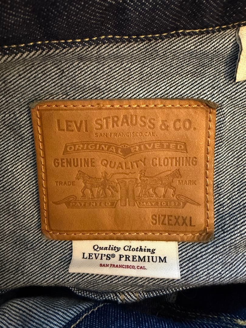 ジャケット・アウター LEVI'S Type I Rigid Trucker Jacket 46