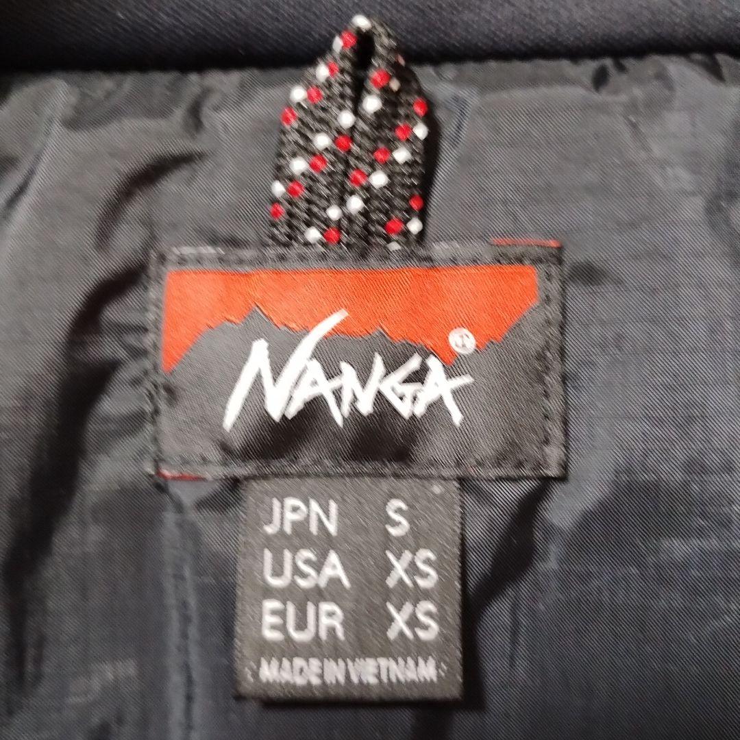 25.11購入ナンガオーロラテックスダウンジャケットSブラック