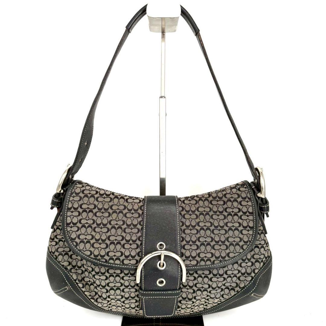 COACH コーチ ソーホー シグネチャー ワンショルダーバッグ ハンドバッグ