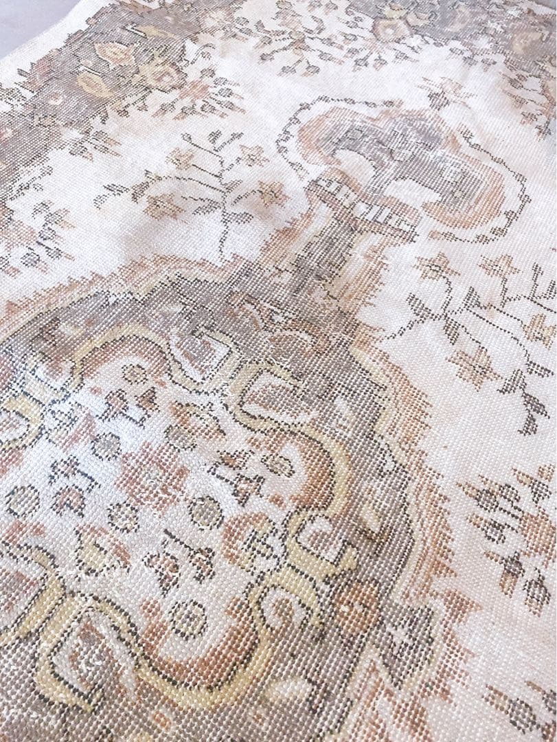 トルコラグ　ヴィンテージラグ　117×202